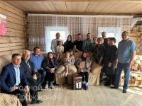 В Дрожжановском районе РТ долгожительницу поздравили с юбилеем
